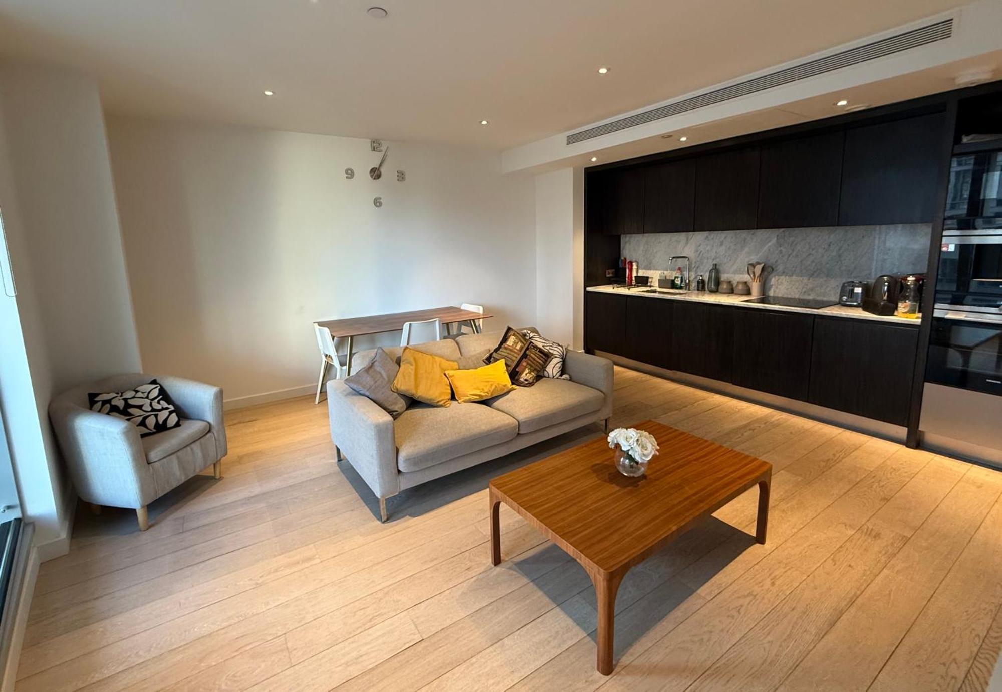 Luxury Modern 2 Bed Flat With Balcony And City View - Canary Wharf City Center Londres Exterior foto